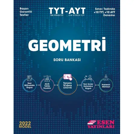 Esen 2022 TYT AYT Geometri Soru Bankası