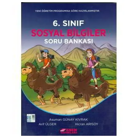 Esen 6.Sınıf Sosyal Bilgiler Soru Bankası