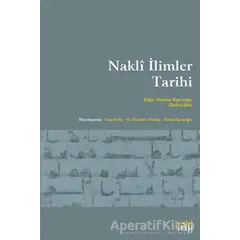 Nakli I·limler Tarihi - Tahir Harimi Balcıoğlu - Eski Yeni Yayınları