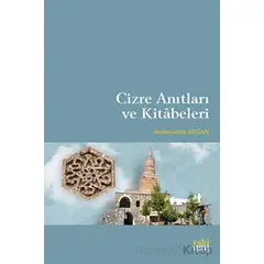 Cizre Anıtları ve Kitabeleri - Abdurrahim Ayğan - Eski Yeni Yayınları