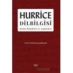 Hurrice Dilbilgisi - Leyla Murat Karakurt - Bilgin Kültür Sanat Yayınları