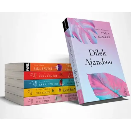 Esra Ezmeci Defter Hediyeli 5 Kitap Set Dilek Ajandası Hediyeli - Destek Yayınları