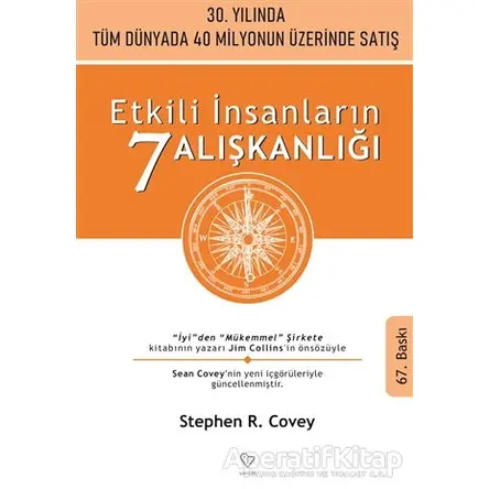 Etkili İnsanların 7 Alışkanlığı - Stephen R. Covey - Varlık Yayınları