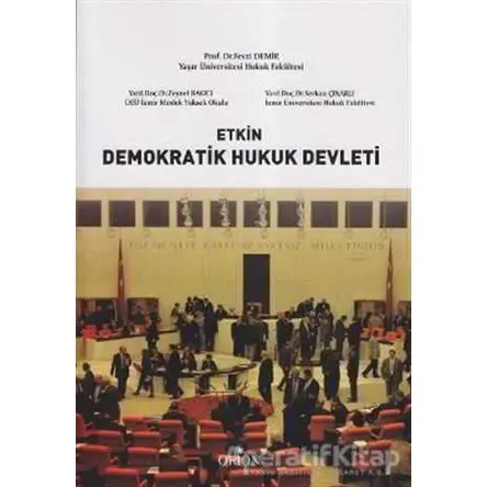 Etkin Demokratik Hukuk Devleti - Fevzi Demir - Orion Kitabevi