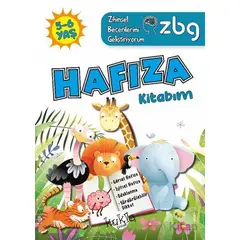 ZBG 5-6 Yaş Hafıza Kitabım - Zihinsel Becerilerimi Geliştiriyorum - Buçe Dayı - Kukla Yayınları