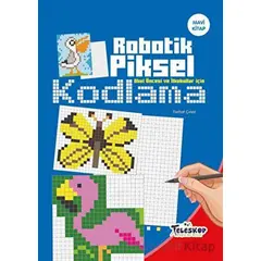 Mavi Kitap - Robotik Piksel Kodlama -Teleskop - Kolektif - Teleskop Popüler Bilim