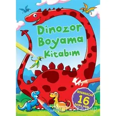 Dinozor Boyama Kitabım - Kolektif - İş Bankası Kültür Yayınları