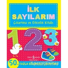 İlk Sayılarım Çıkartma Ve Etkinlik Kitabı - Kolektif - İş Bankası Kültür Yayınları