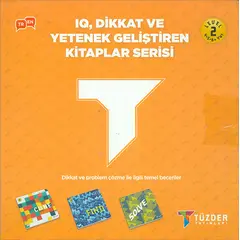 IQ Dikkat ve Yetenek Geliştiren Kitaplar Serisi 4-5-6 Yaş Level 2 (3 Kitap Takım)