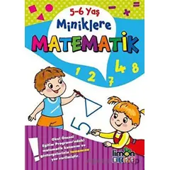 5-6 Yaş Miniklere Matematik - Kolektif - limonKIDS