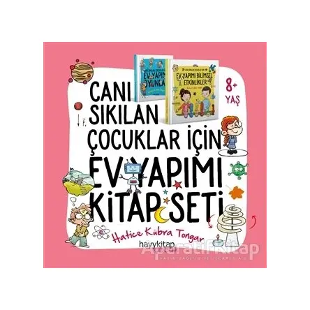 Ev Yapımı 2’li Kitap Seti - Canı Sıkılan Çocuklar İçin - Hatice Kübra Tongar - Hayykitap