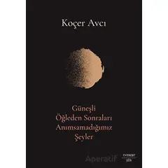 Güneşli Öğleden Sonraları Anımsamadığımız Şeyler - Koçer Avcı - Everest Yayınları