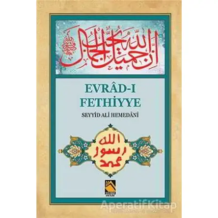 Evrad-ı Fethiyye - Seyyid Ali Hemedani - Buhara Yayınları