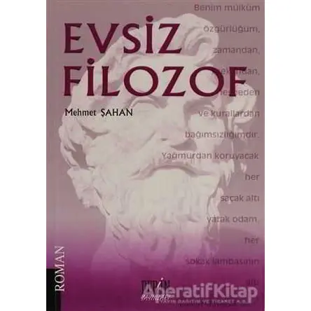 Evsiz Filozof - Mehmet Şahan - Derin Yayınları