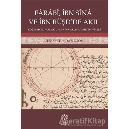 Farabi, İbn Sina ve İbn Rüşd’de Akıl - Herbert A. Davidson - Litera Yayıncılık