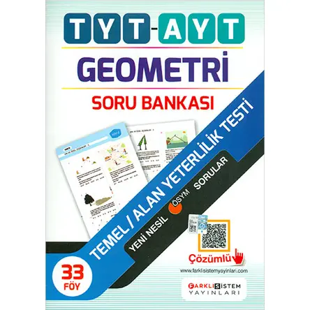 Farklı Sistem TYT AYT Geometri Fasikül Soru Bankası