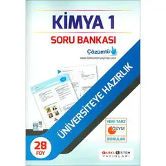 Farklı Sistem TYT Kimya Çözümlü Soru Bankası 28 Föy