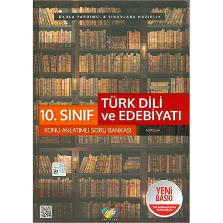 FDD 10.Sınıf Türk Dili ve Edebiyatı Konu Anlatımlı Soru Bankası