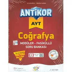 AYT Coğrafya Antikor Soru Bankası Fdd Yayınları