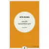 Ayn Rand - Ahlak Dediğimiz Şey - Erkan Aslan - Zeplin Kitap