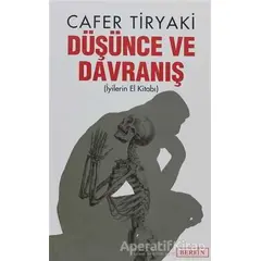 Düşünce ve Davranış - Cafer Tiryaki - Berfin Yayınları