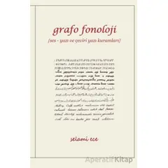 Grafo Fonoloji - Selami Ece - Fenomen Yayıncılık