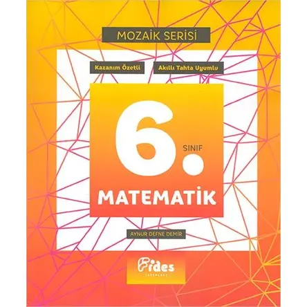 Fides 6.Sınıf Matematik Mozaik Serisi Kazanım Özetli Soru Bankası