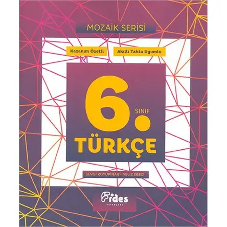 Fides 6.Sınıf Türkçe Mozaik Serisi Kazanım Özetli Soru Bankası