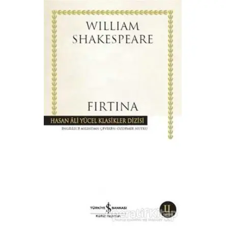 Fırtına - William Shakespeare - İş Bankası Kültür Yayınları