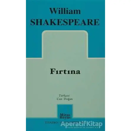 Fırtına - William Shakespeare - Mitos Boyut Yayınları