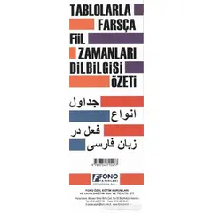 Tablolarla Farsça Fiil Zamanları Dilbilgisi Özeti - Kolektif - Fono Yayınları