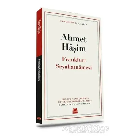 Frankfurt Seyahatnamesi - Ahmet Haşim - Kırmızı Kedi Yayınevi