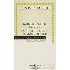 Körler Üzerine Mektup - Sağırlar ve Dilsizler Üzerine Mektup