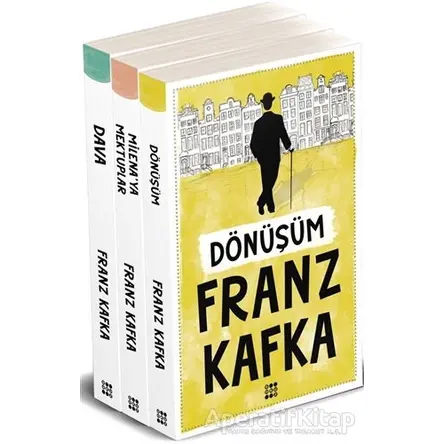 Franz Kafka 3lü Set (3 Kitap Takım) - Franz Kafka - Dokuz Yayınları