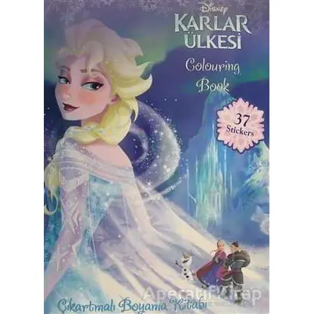 Frozen Coloring Book - Çıkartmalı Boyama Kitabı 37 Stickers - Kolektif - Doğan Egmont Yayıncılık