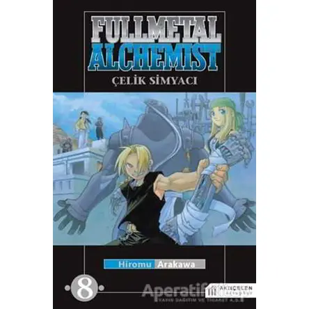 Fullmetal Alchemist - Çelik Simyacı 8 - Hiromu Arakawa - Akıl Çelen Kitaplar