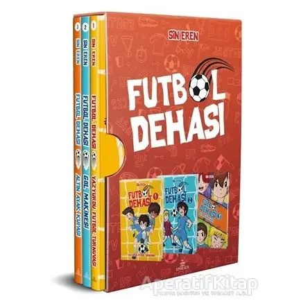 Futbol Dehası 3’lü Set (Ciltli) - Sin Eren - Ephesus Yayınları