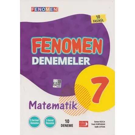 Gama 7. Sınıf Matematik Fenomen 10 Fasikül Deneme