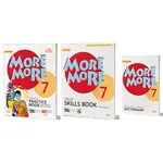 Kurmay ELT More and More English 7 Practice Book + Skills Book + Dictionary (3 Kitap Set)