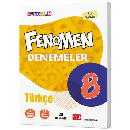 Gama 8. Sınıf Türkçe Fenomen 20 Genel Deneme