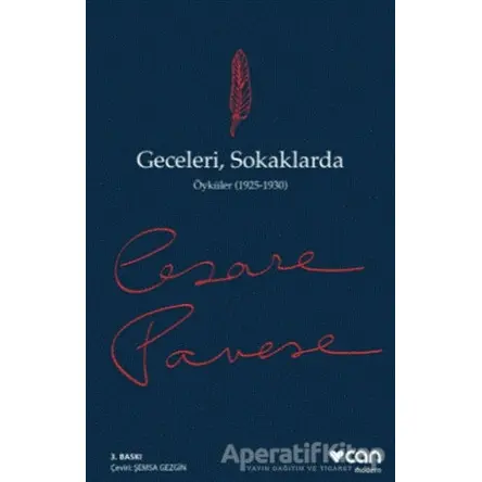 Geceleri, Sokaklarda - Cesare Pavese - Can Yayınları