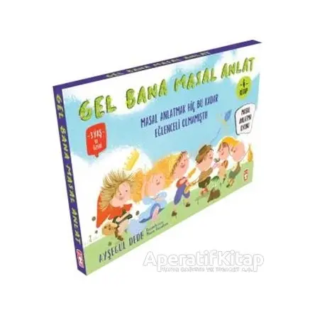 Gel Bana Masal Anlat Set (4 Kitap) - Ayşegül Dede - Timaş Çocuk