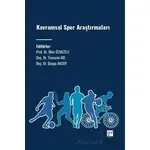 Kavramsal Spor Araştırmaları - Duygu Aksoy - Gazi Kitabevi