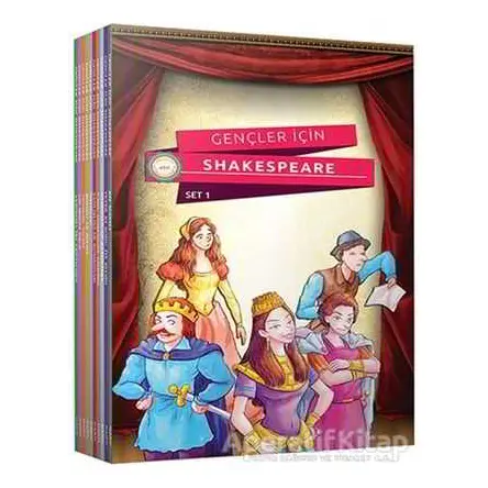 Gençler İçin Shakespeare Set 1 (10 Kitap Takım) - William Shakespeare - Martı Yayınları