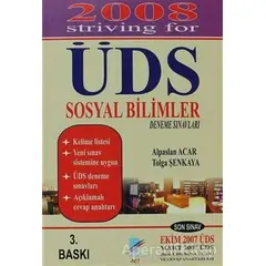 2008 ÜDS Sosyal Bilimler Deneme Sınavları - Tolga Şenkaya - Art Basın Yayın Hizmetleri