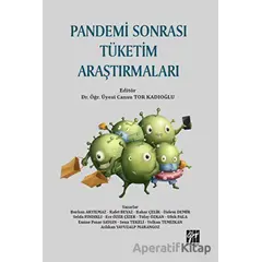 Pandemi Sonrası Tüketim Araştırmaları - Rafet Beyaz - Gazi Kitabevi