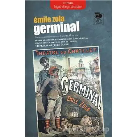 Germinal - Emile Zola - İmge Kitabevi Yayınları