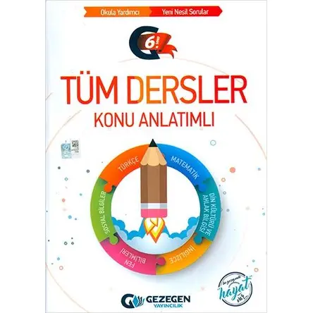 Gezegen 6.Sınıf Tüm Dersler Konu Anlatımlı