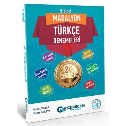 Gezegen 8. Sınıf Türkçe Madalyon Denemeleri