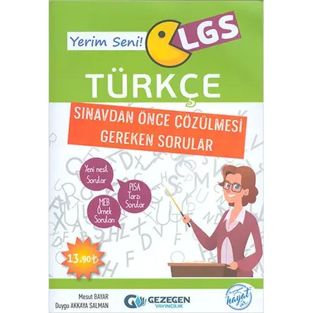 Gezegen LGS Türkçe Sınavdan Önce Çözülmesi Gereken Sorular
